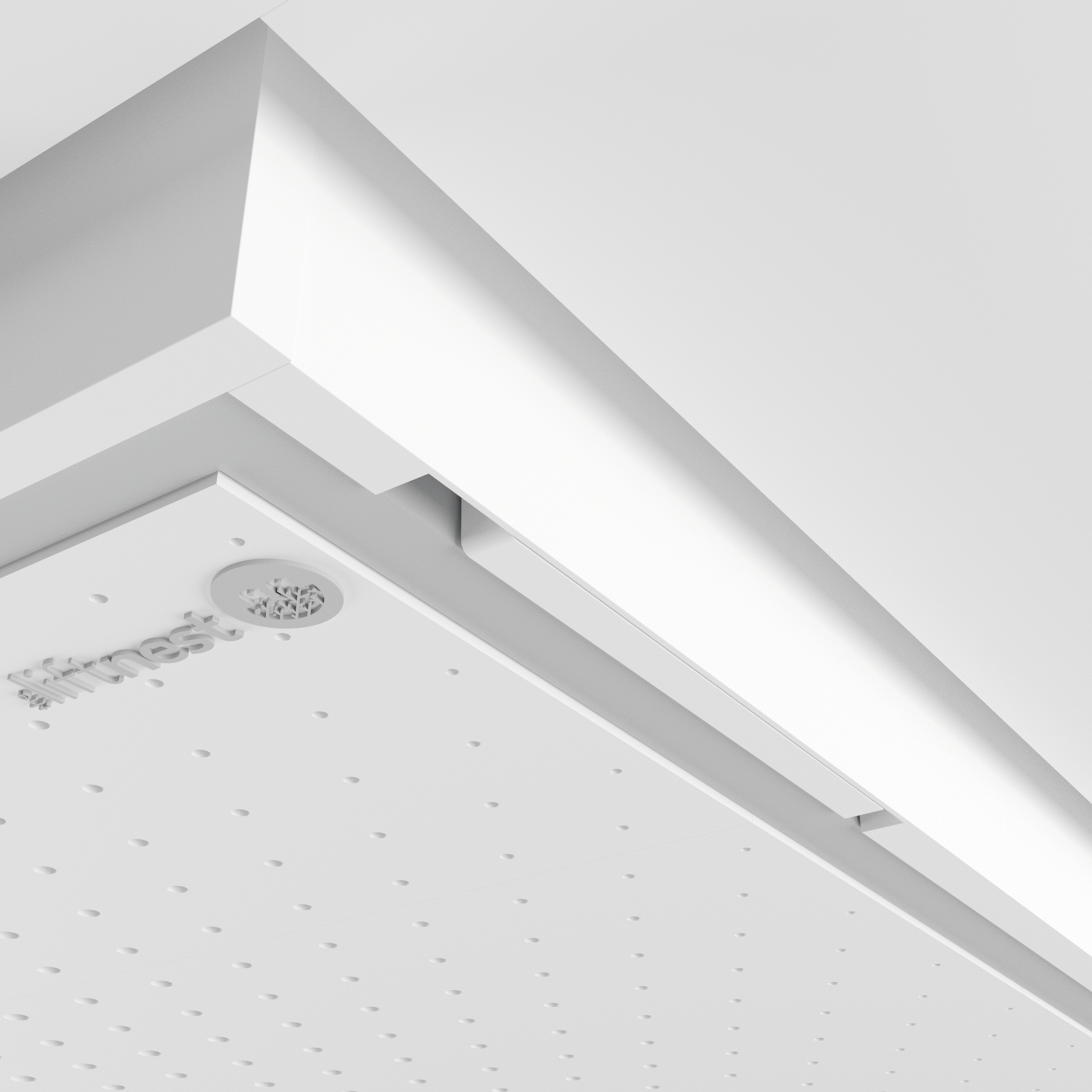 Detajl mehanizma viseče postelje, primer produktnega oblikovanja za varčevanje s prostorom