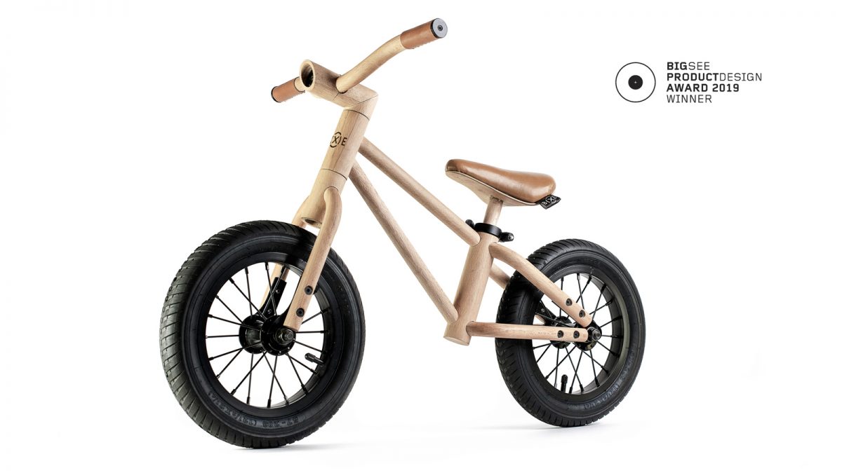Bixie poganjalec prejemnik Bigsee nagrade za industrijsko oblikovanje