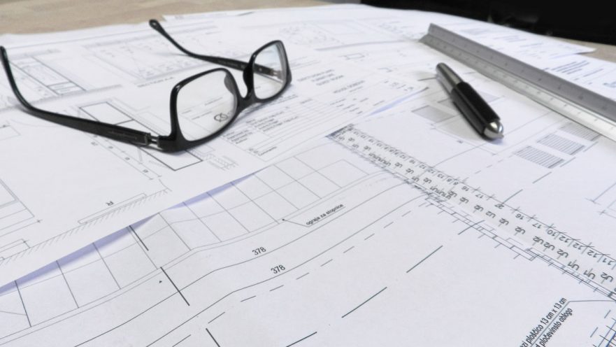 Designer or architect sketch