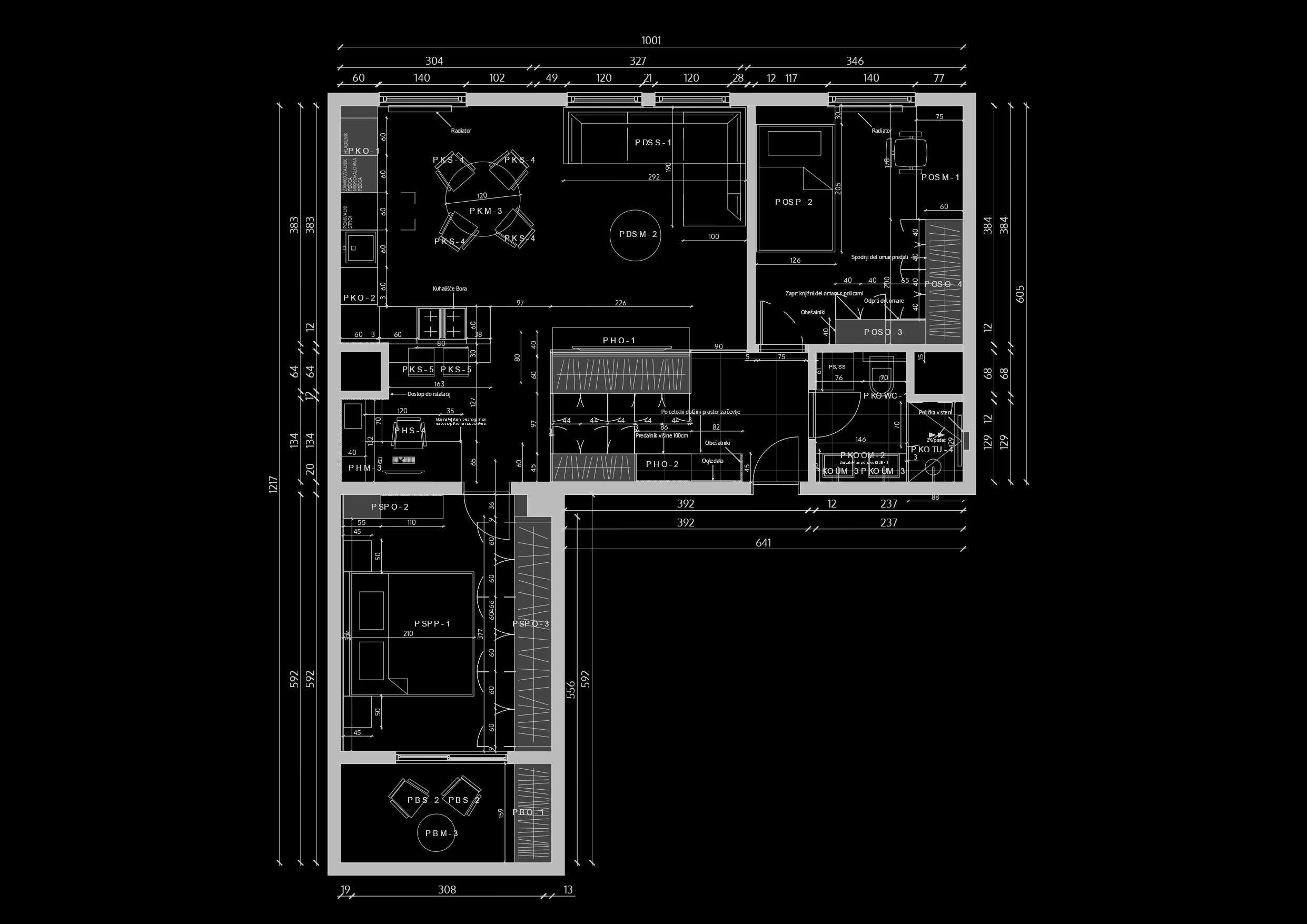 NEU Apartment layout plan