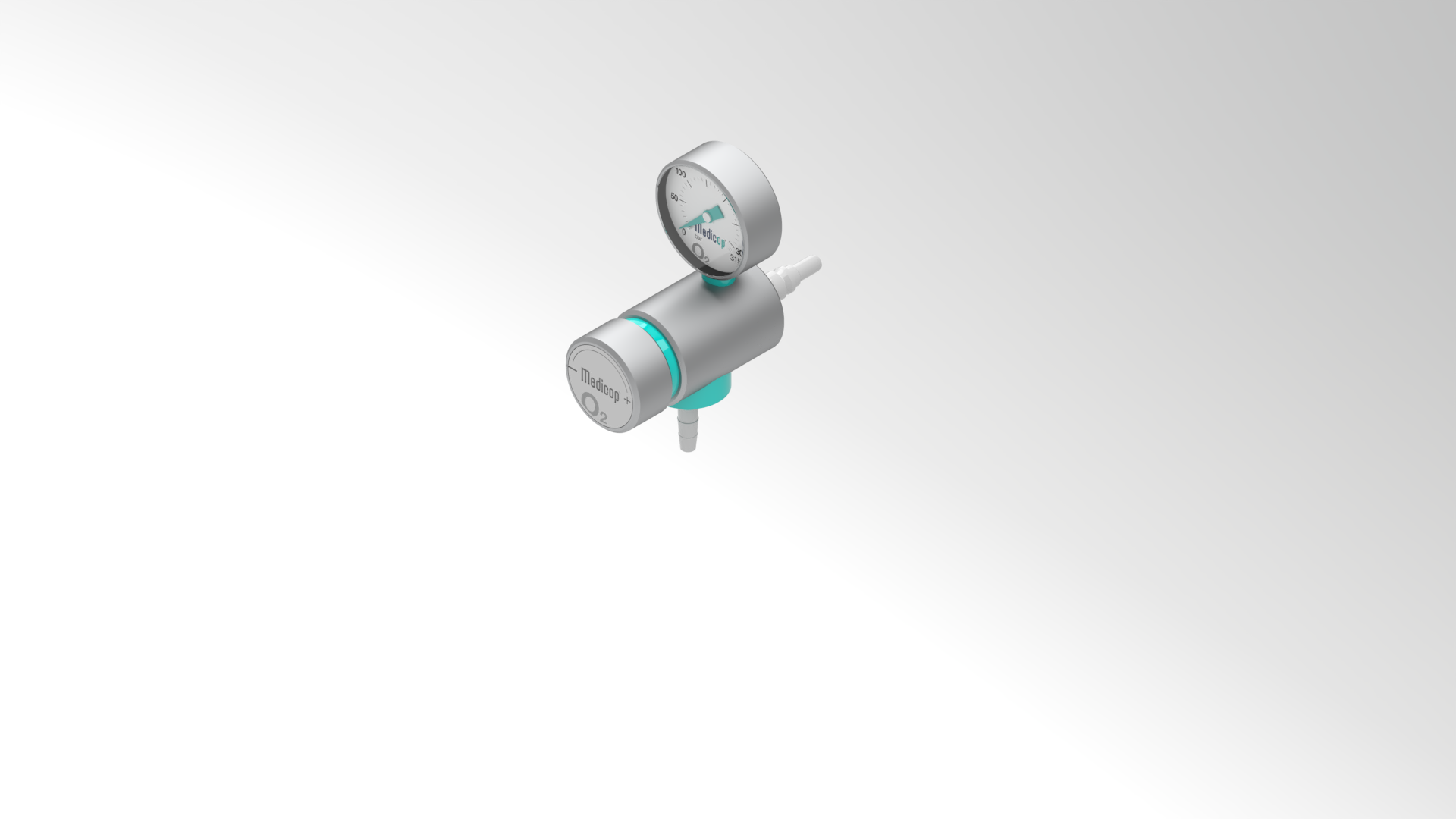 Manometer za napravo kisikove terapije Medicop