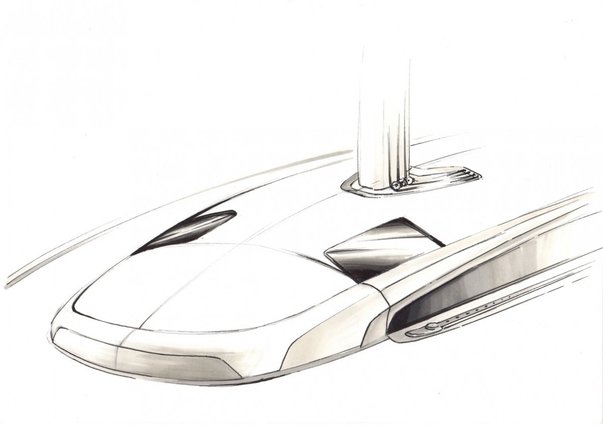 Skica krova jadrnice