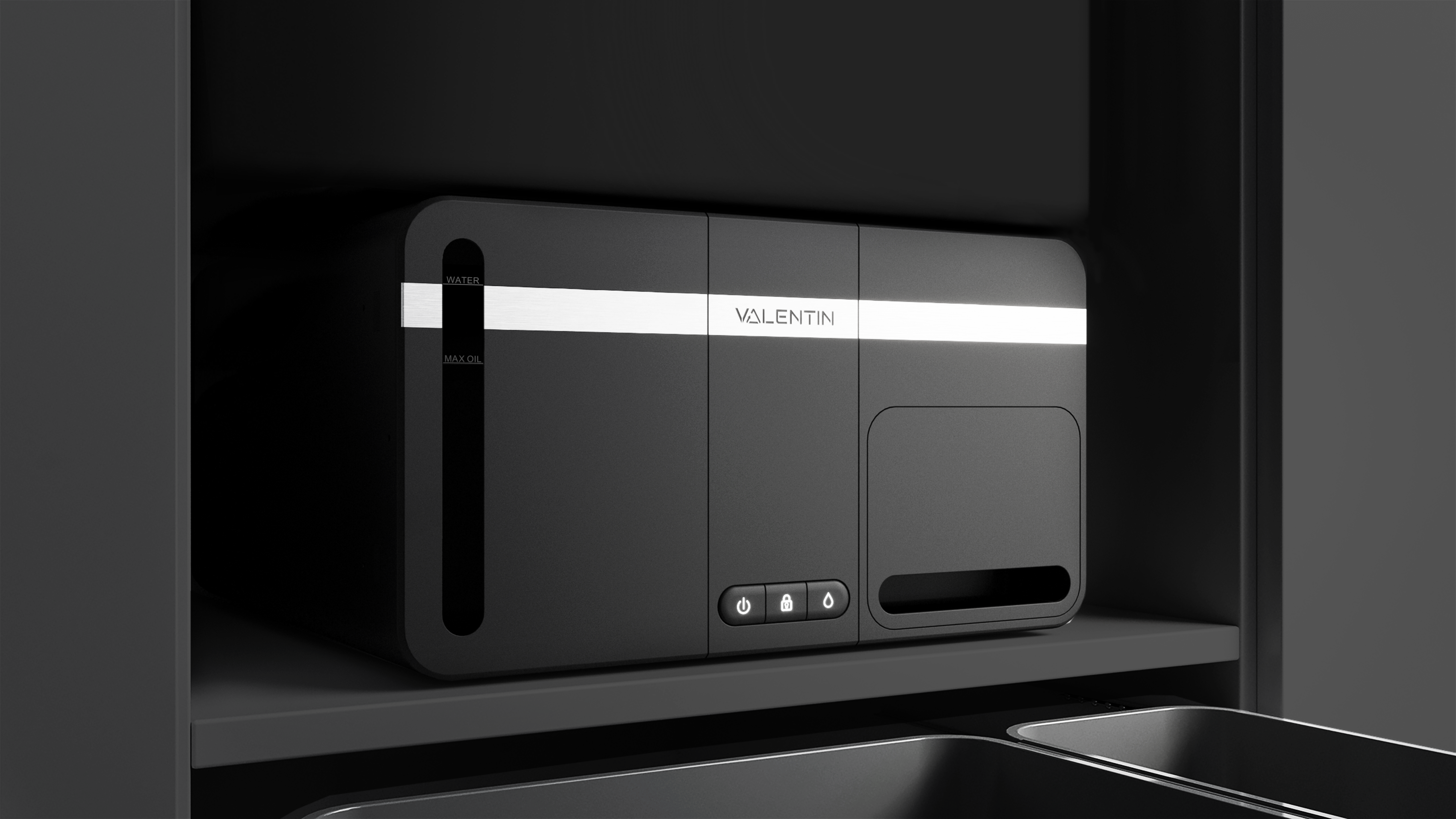 Približan pogled na Valentin FGR pod umivalnikom